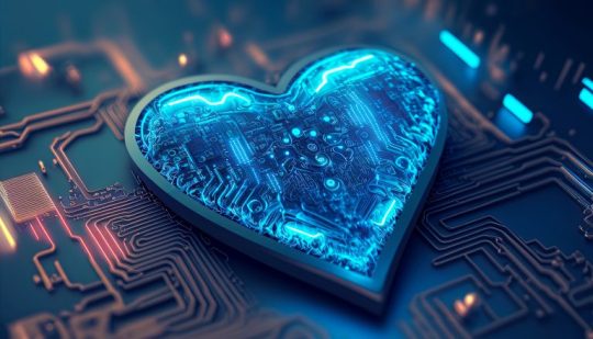 An 3D illustration of a heart.